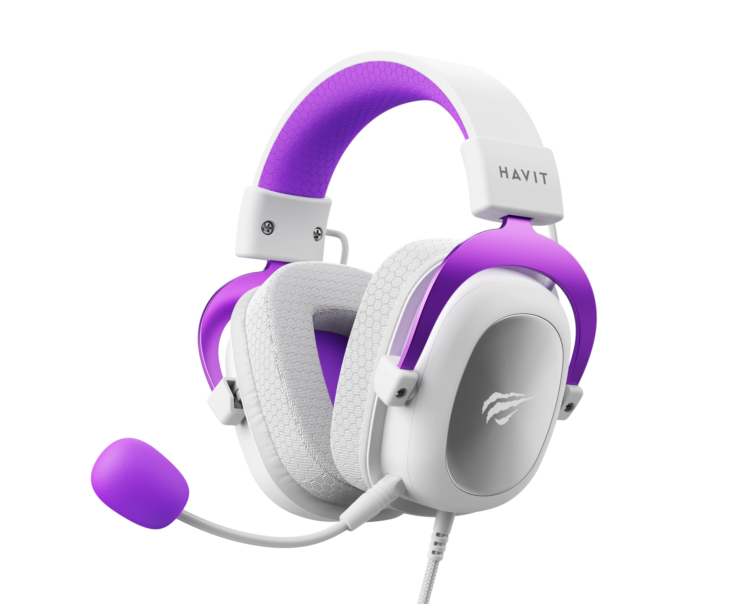Havit Headphone Fone de Ouvido H2002d, Gamer, com Microfone, Falante 53mm, Plug 3, 5mm: compatível com XBOX ONE e PS4, HAVIT, HV-H2002d