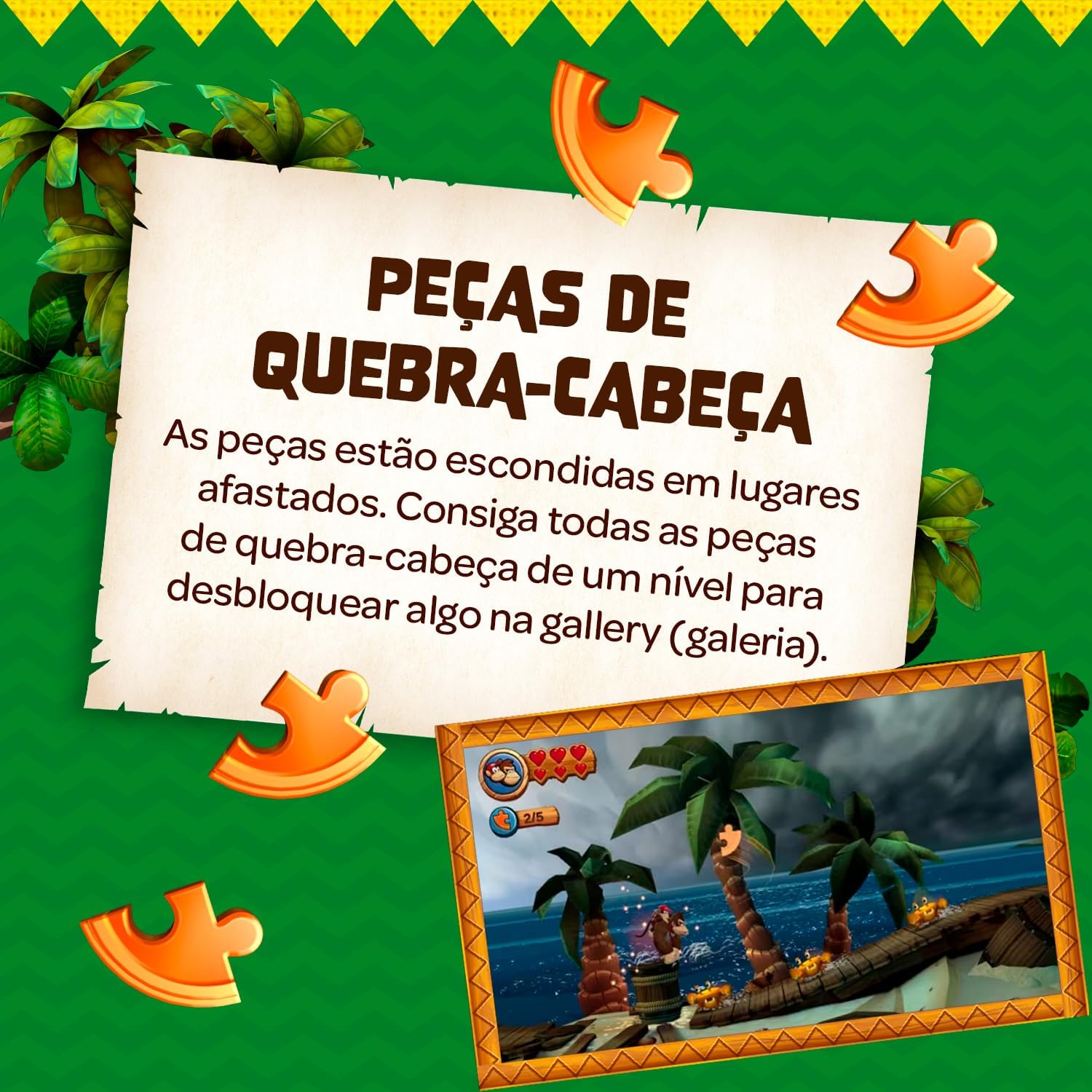 Nintendo, Jogo, Donkey Kong Country Returns HD, Nintendo Switch, Compatível com Nintendo Switch 2