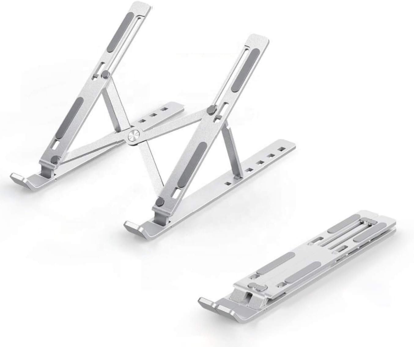 Suporte Para Notebook E MacBook em Alumínio com Altura Ajustável