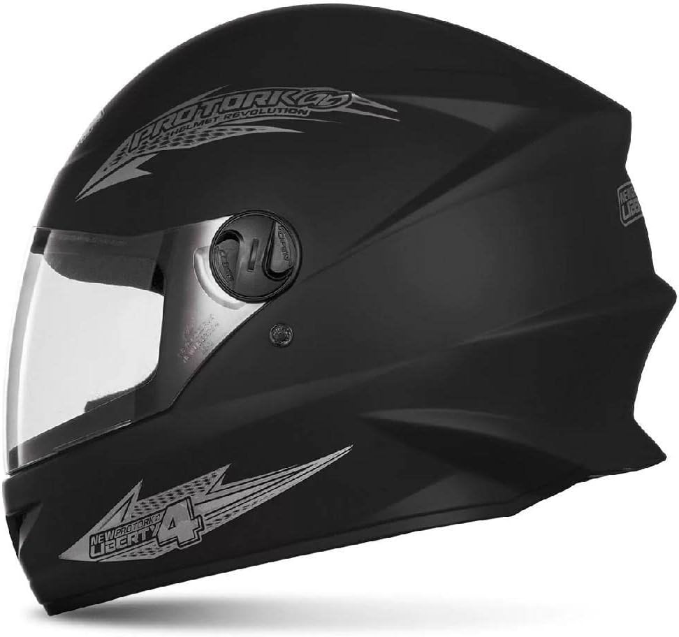 CAPACETE FECHADO PRO TORK NEW LIBERTY 4 SOLID PRETO FOSCO TAM. 58