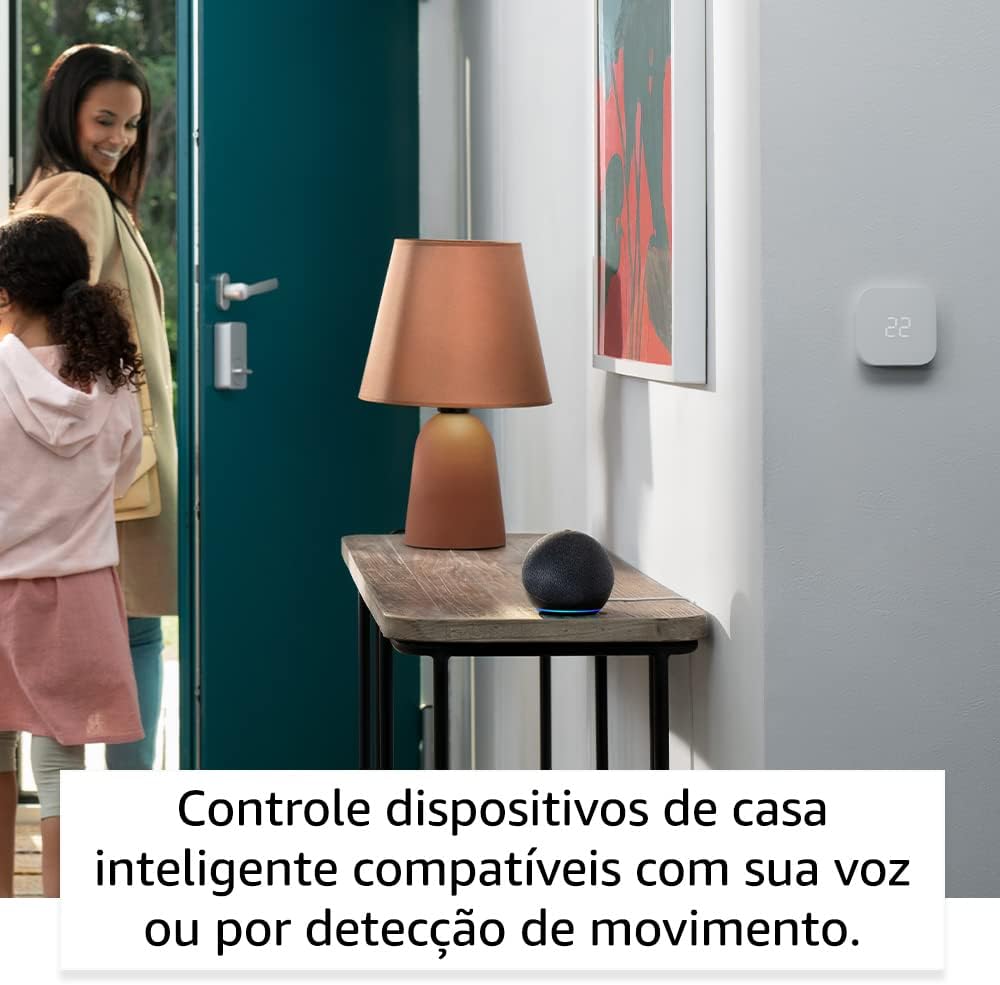 Echo Dot (Geração mais recente) | Smart speaker com Alexa, som vibrante e potente, Wi-Fi e Bluetooth | Cor Azul