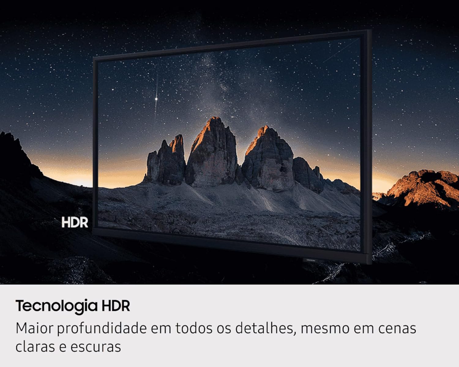 Smart TV Samsung 32" HD Tizen HDR Wi-Fi HDMI Bivolt Preta