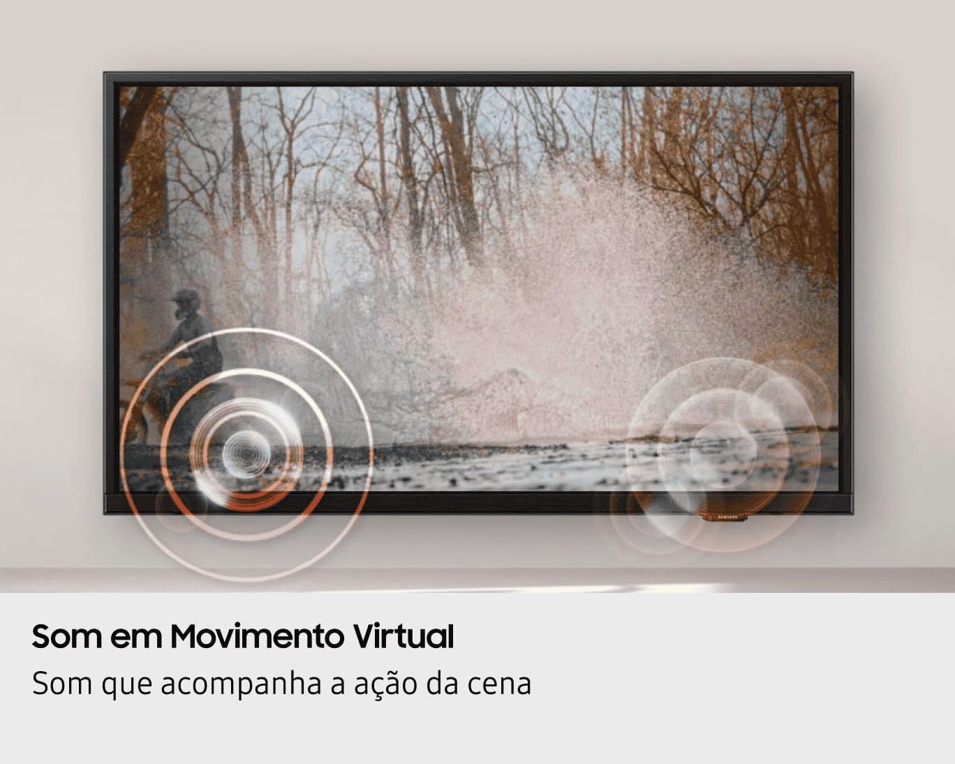 Smart TV Samsung 32" HD Tizen HDR Wi-Fi HDMI Bivolt Preta