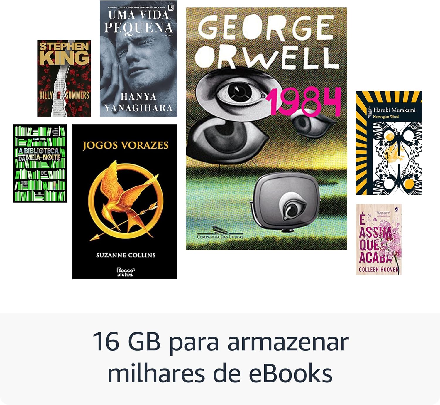 Kindle 16 GB (Geração mais recente) - Leve e compacto, com tela antirreflexo, trocas de página mais rápidas, luz frontal ajustável e bateria de longa duração - Cor Preta