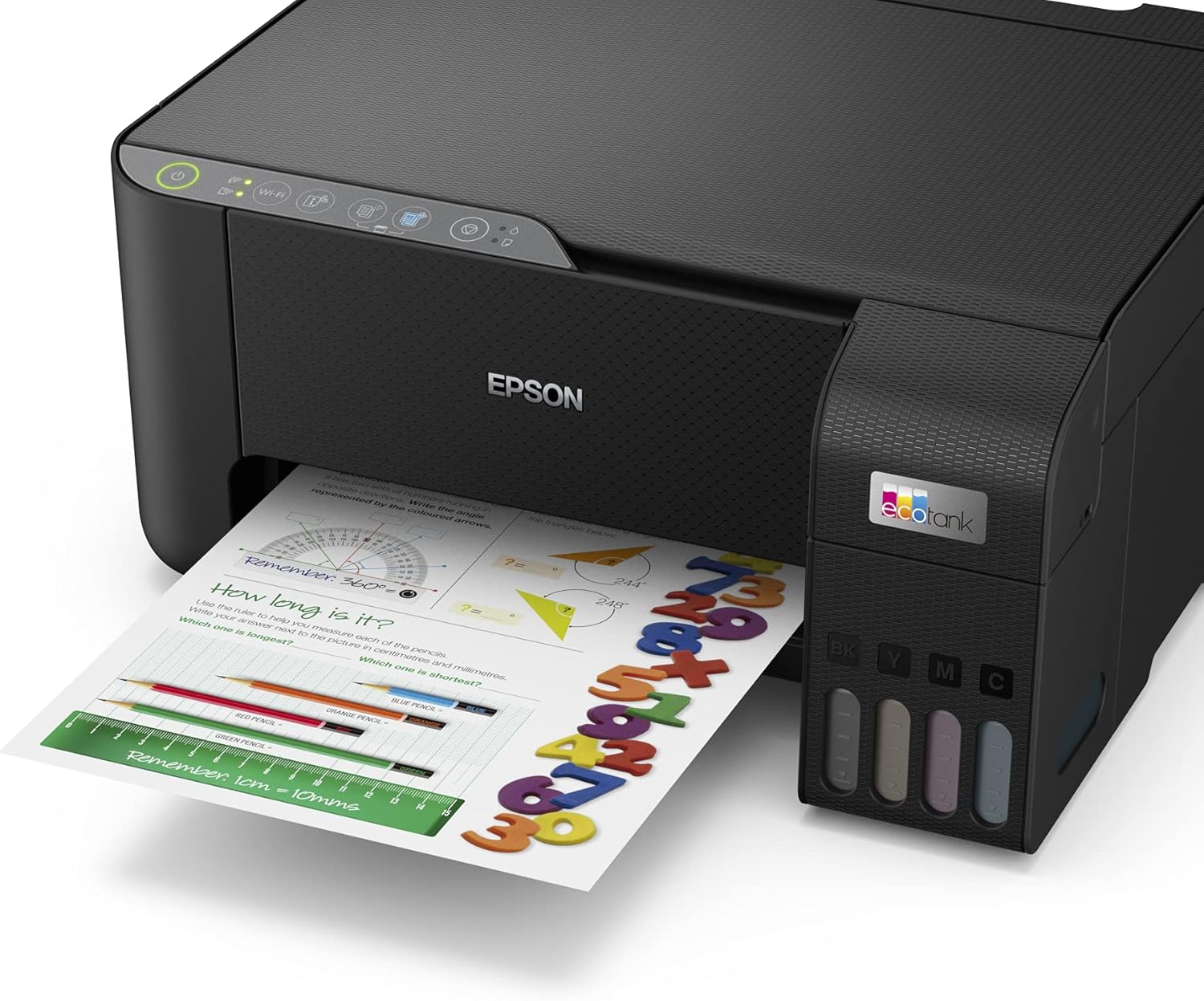 EPSON Multifuncional EcoTank L3250 - Tanque de Tinta Colorida, Wi-Fi Direct, USB, Bivolt,Preto.