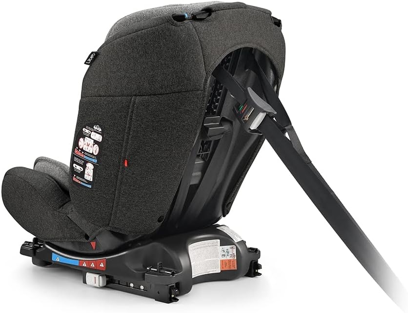 Cadeira para Auto 0-36Kg Isofix Litet All Stages Fix 2.0 Preta e Cinza - BB452