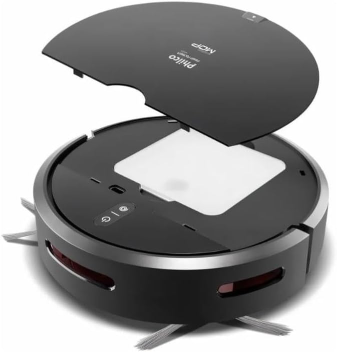 Aspirador Robô Philco 3 em 1 Com MOP PAS23 Preto Bivolt