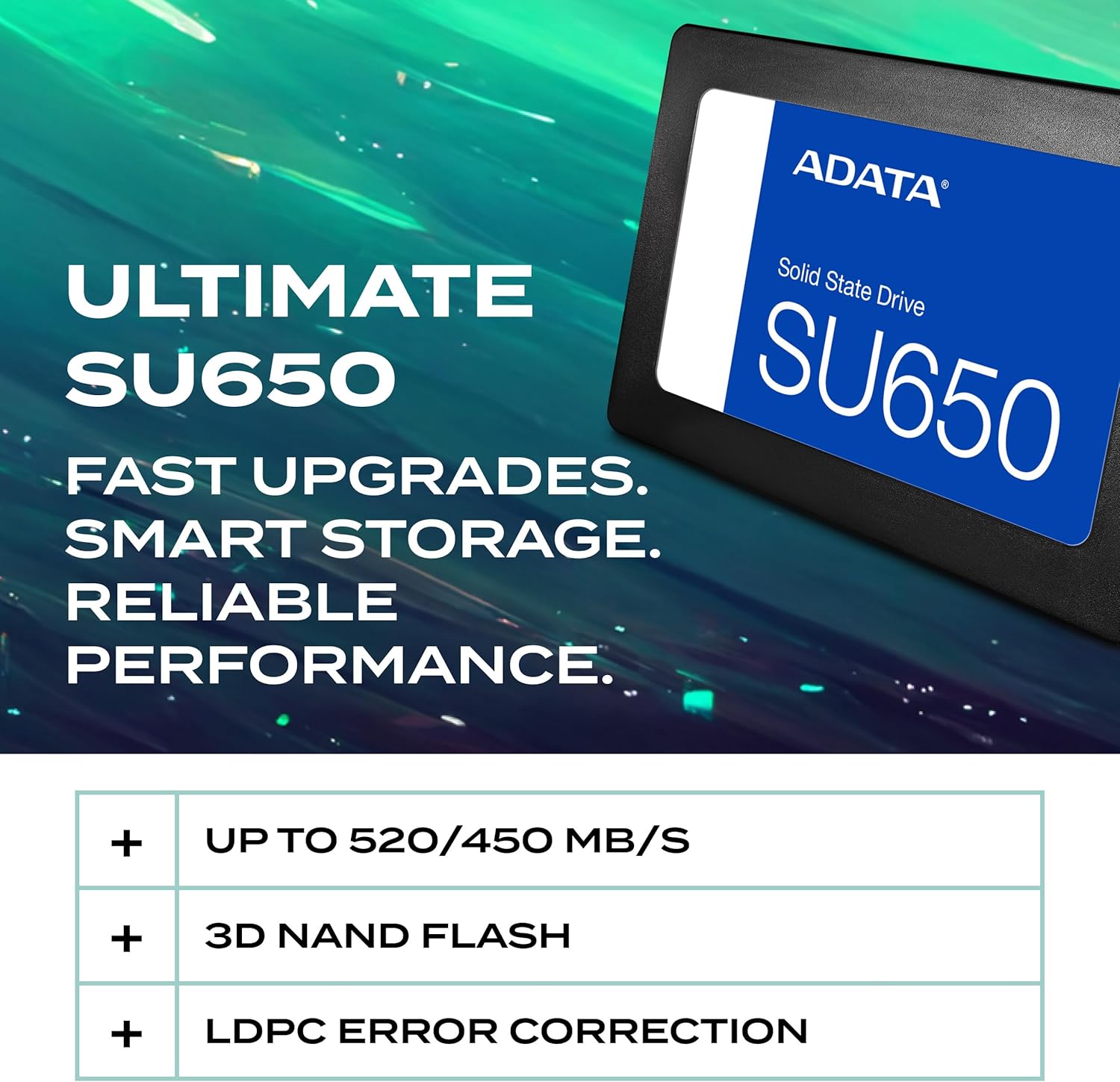 SSD ADATA SU650 2,5 512 GB