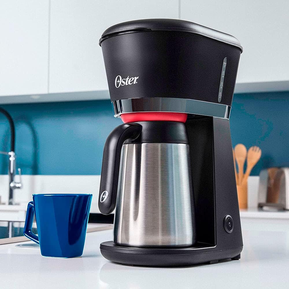 Cafeteira Oster Black com Jarra Térmica Inox 0,7L - 127V