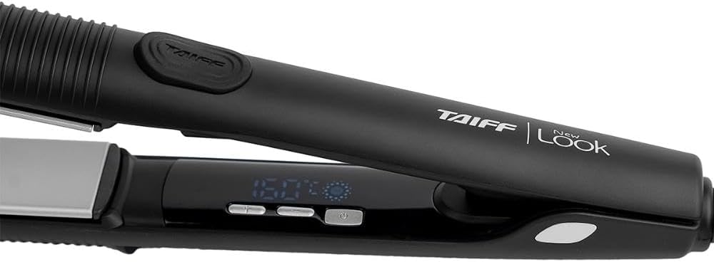 Chapa Taiff New Look 240° Profissional, Cerâmica, Bivolt, Preta, Digital