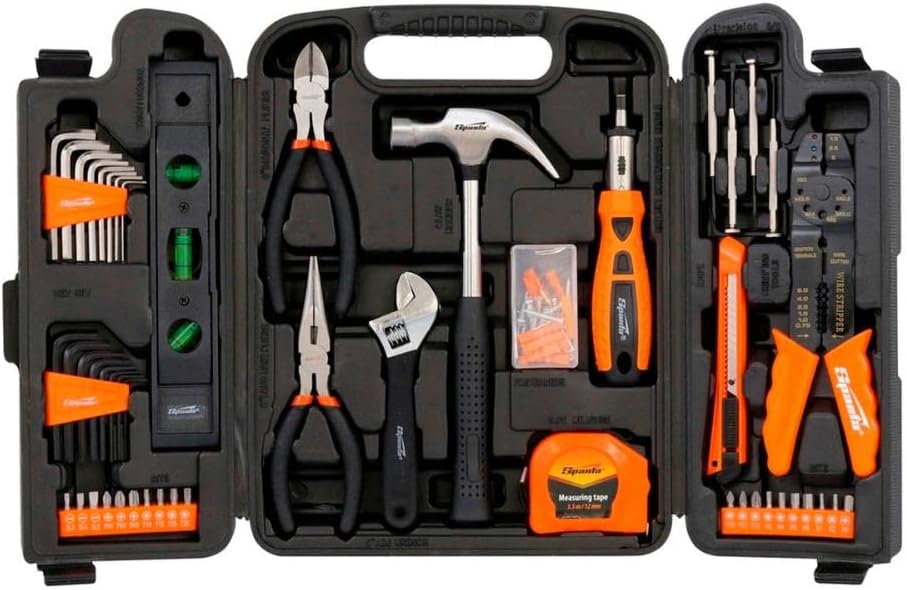 Sparta Maleta de ferramentas kit com 129 peças