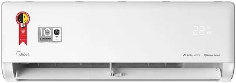 Ar Condicionado 9000 Btus Split Hi Wall Inverter Midea Frio Ai Ecomaster 220v