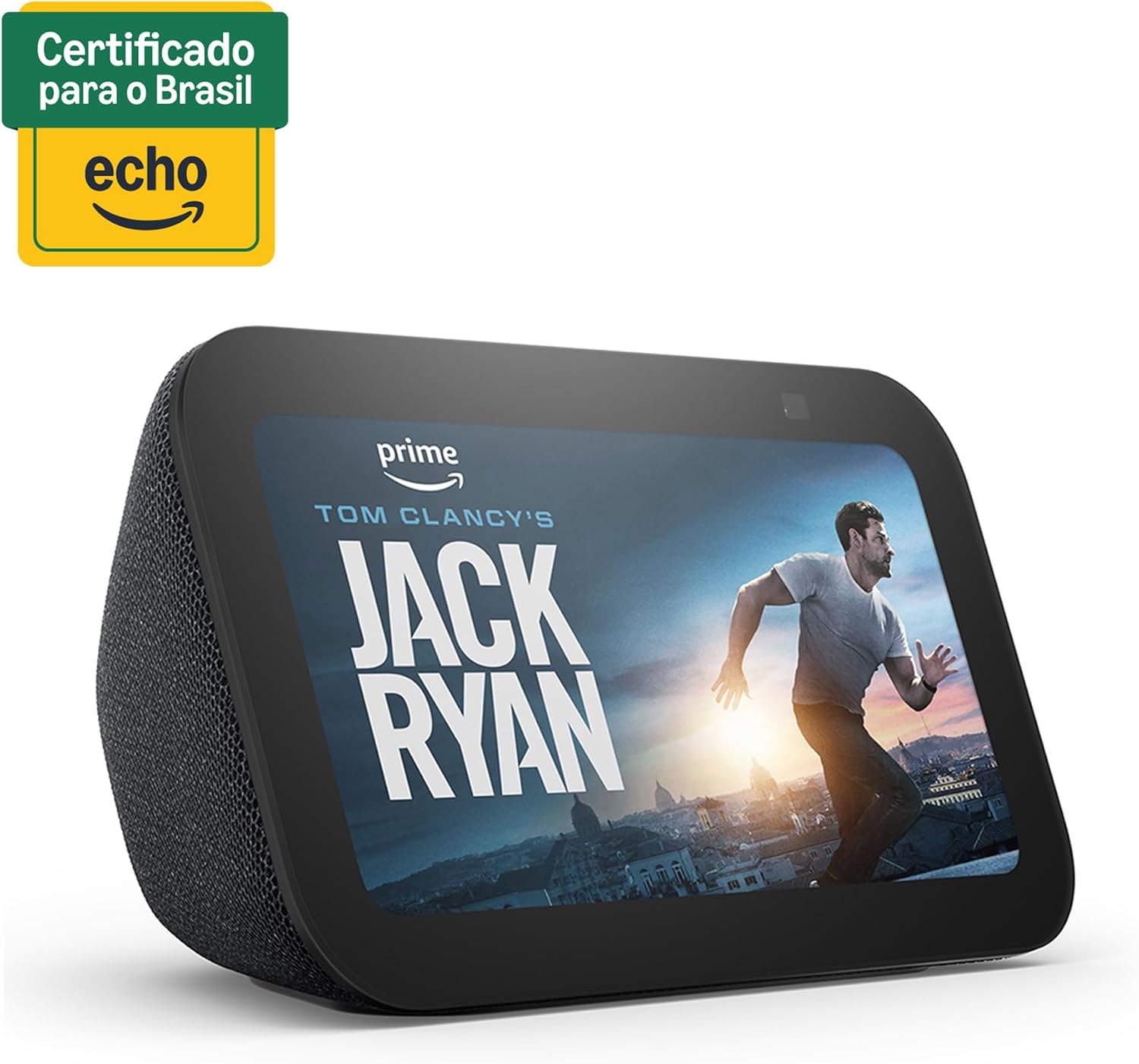 Echo Show 5 (Geração mais recente) | Smart display com Alexa, graves 2x mais potentes e som mais nítido | Cor Preta
