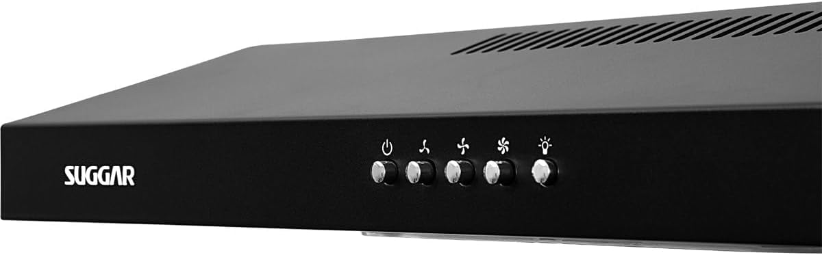 SUGGAR DEPURADOR DE AR SLIM 60CM 3 VEL. PRETO 110V DPS161PT