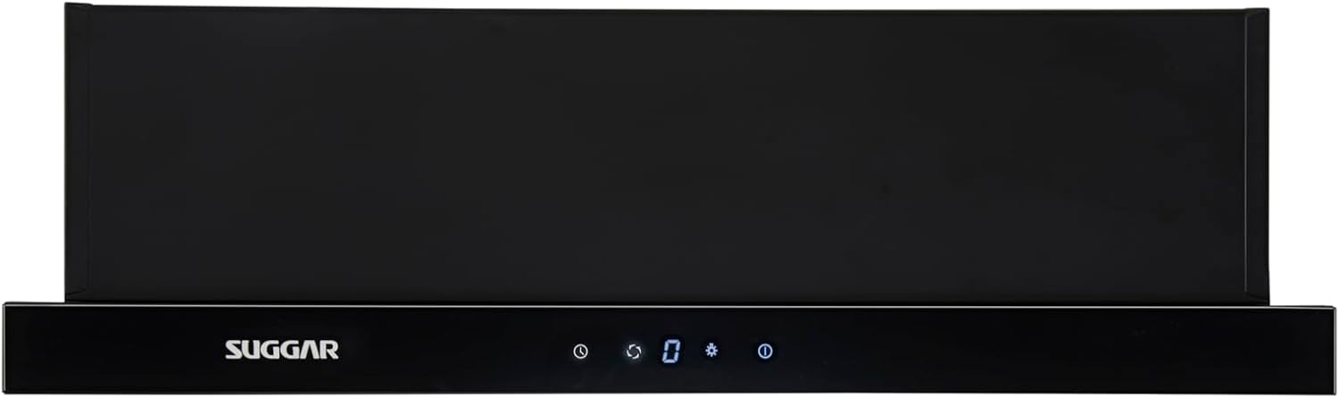 SUGGAR DEPURADOR DE AR SLIM TOUCH DE EMBUTIR 60CM PRETO 110V DE61THPT