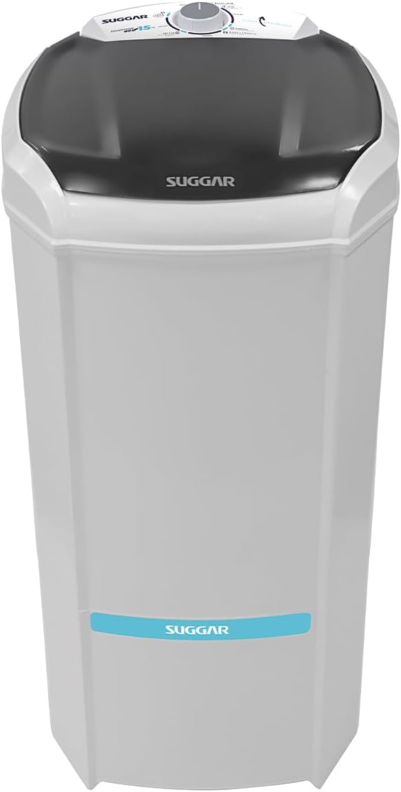 SUGGAR LAVADORA DE ROUPAS LAVAMAX ECO 15KG 110V BRANCA LE1521BR
